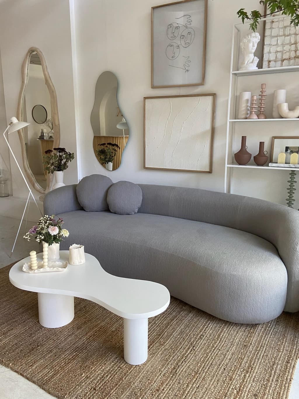 Louis Curved Sofa
